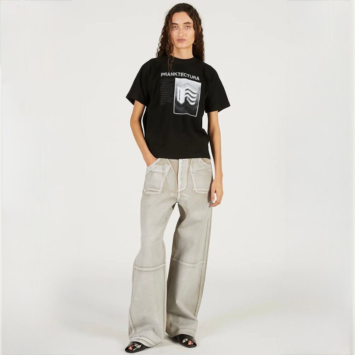 【残り一点】ストレートデニムパンツ