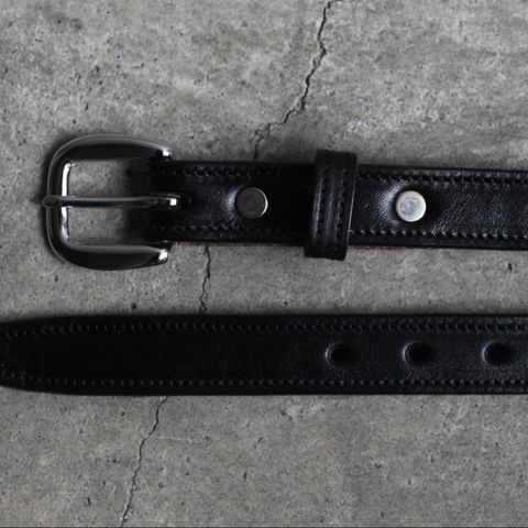 【残りわずか】1 Clincher Belt(BLACK×NICKEL)