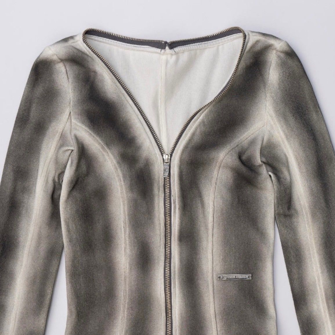 【残り一点】Painted Rib Zip Cardigan