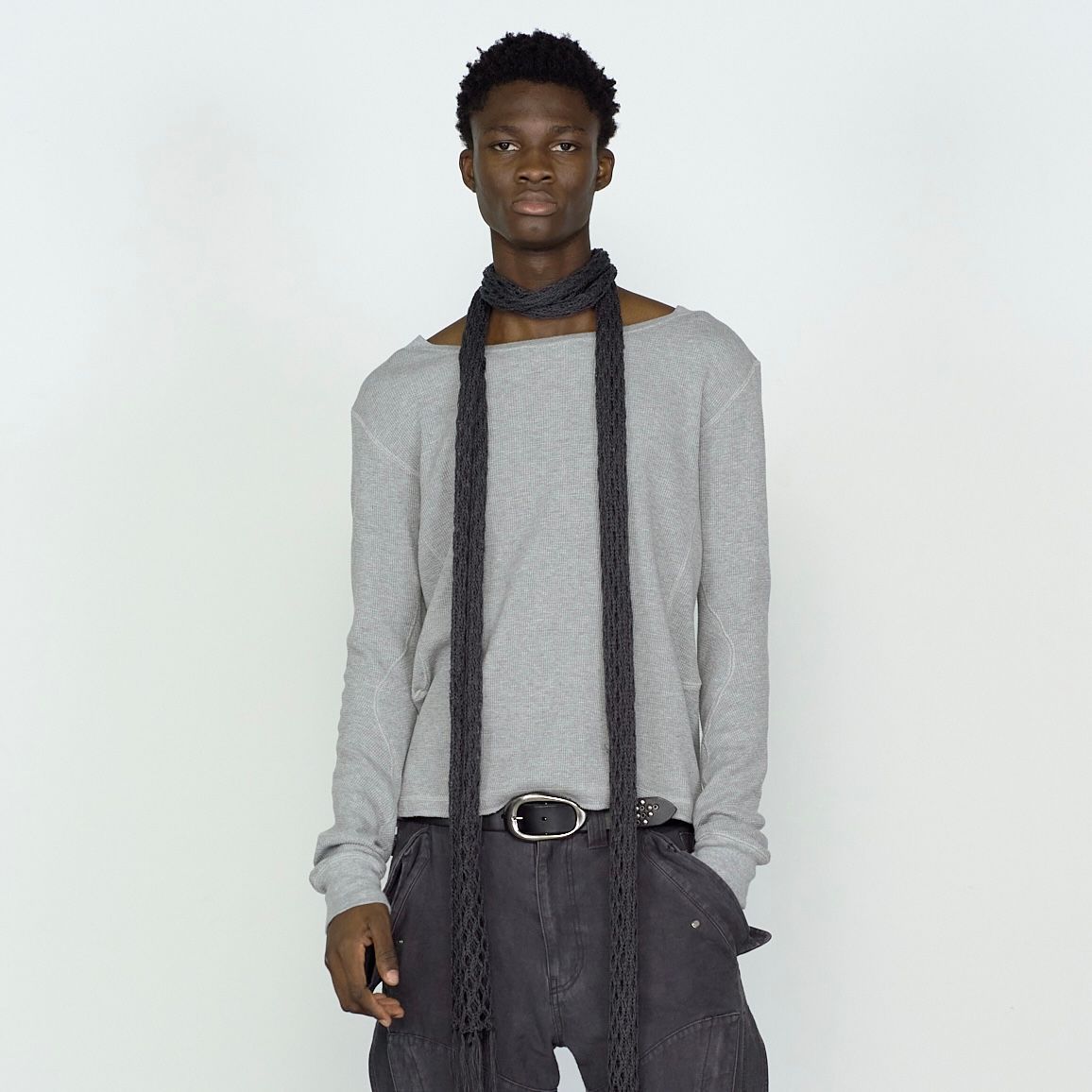 【残り一点】Waffle Thermal Long Sleeve T-shirt