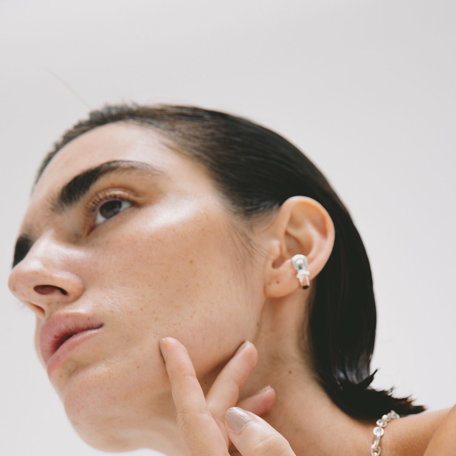 【お取り寄せ注文可能】Buckle Ear Cuff(SILVER)