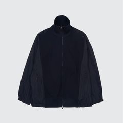 【残り一点】Connected Rib Knit Trucker Jacket