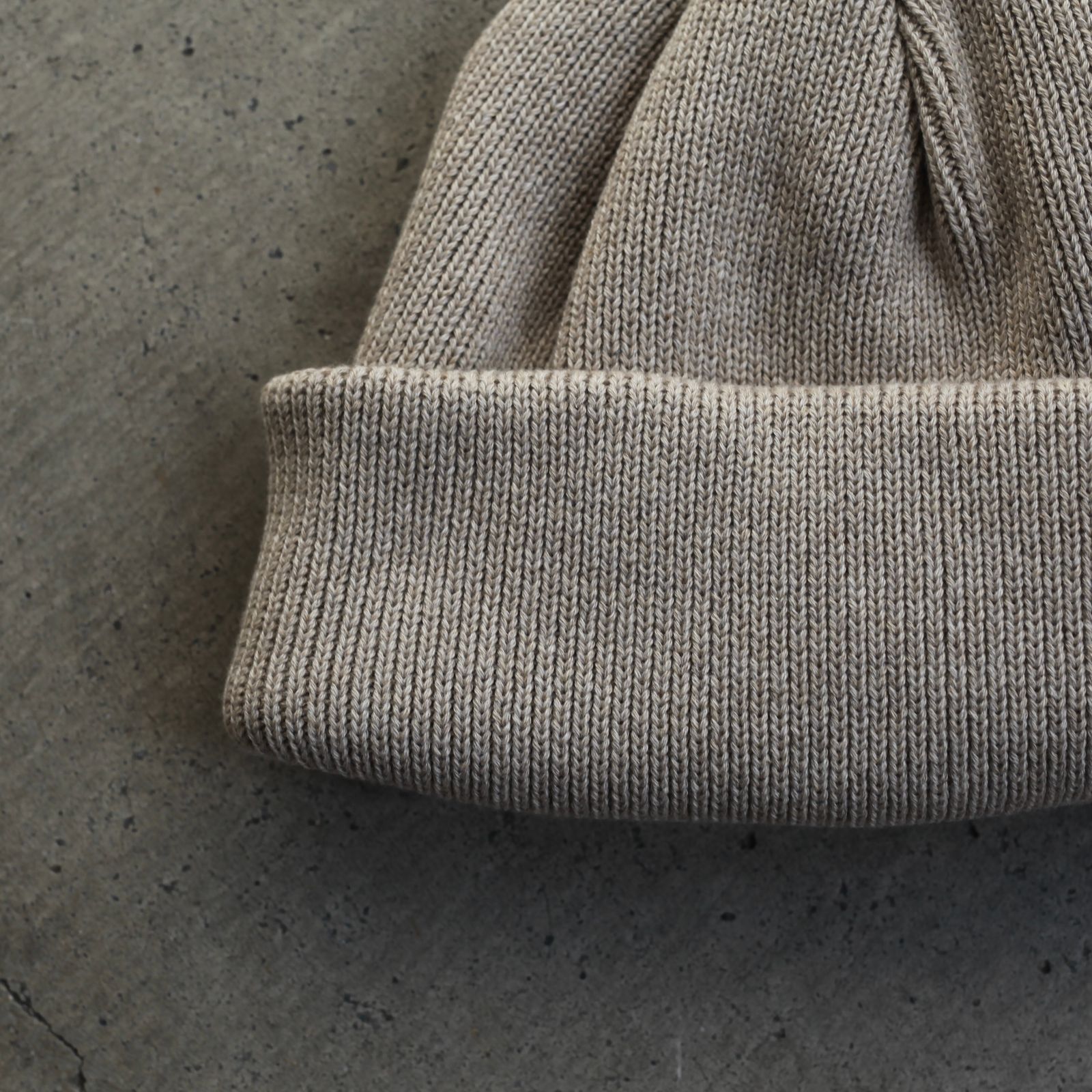 【残りわずか】Knit Big Watch Cap(COTTON)