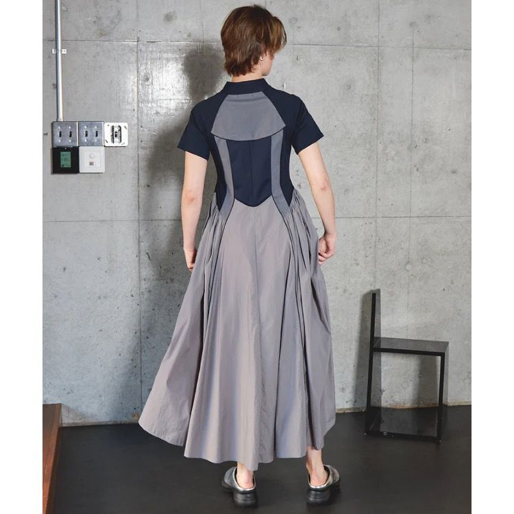 【残り一点】Zip Up Volume Dress