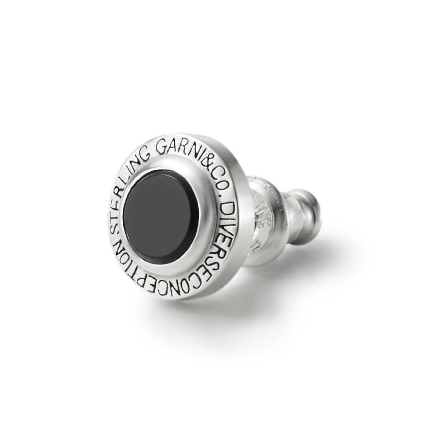 【お取り寄せ注文可能】Round Stone Pierce(BLACK)