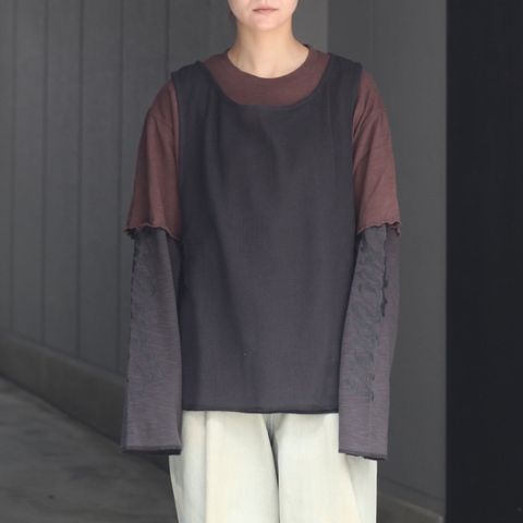 【残り一点】3 Layerd LS Tee
