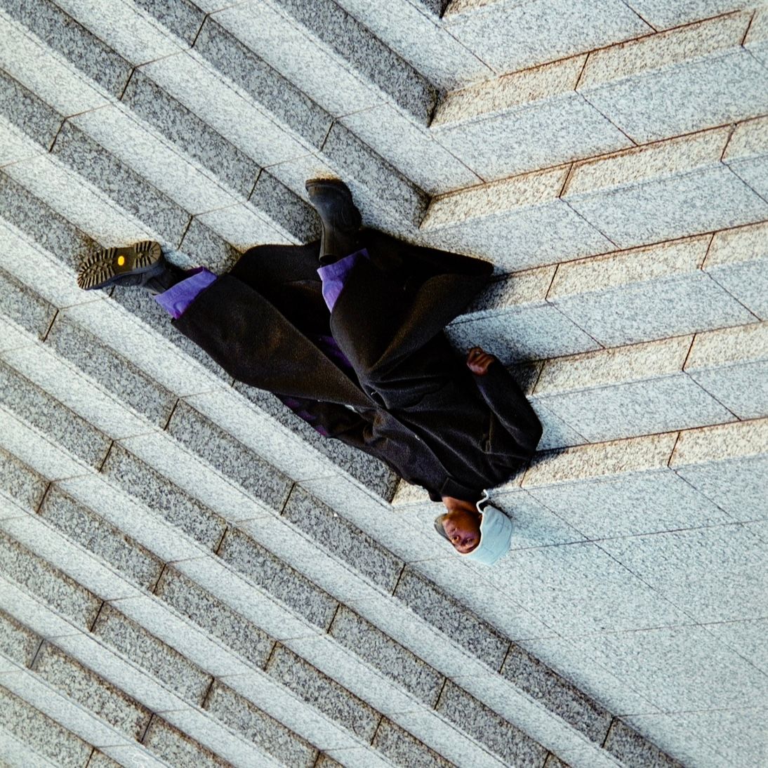 【残り一点】”BATMAN” Drape Long P-coat