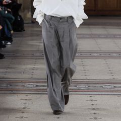 【残り一点】Extra Fine Wool Extra Wide Trousers(2/90 WOOL GABARDINE)
