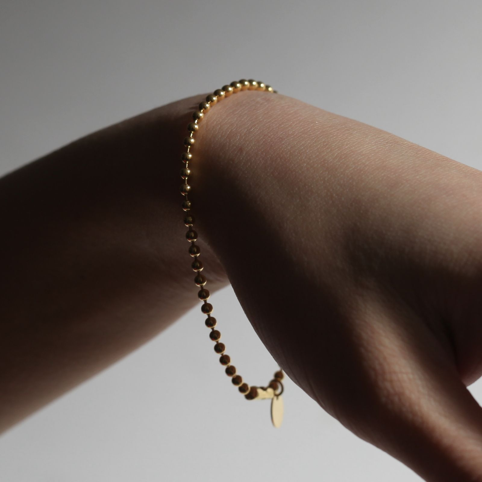 【お取り寄せ注文可能】Unisex Ball Chain Bracelet
