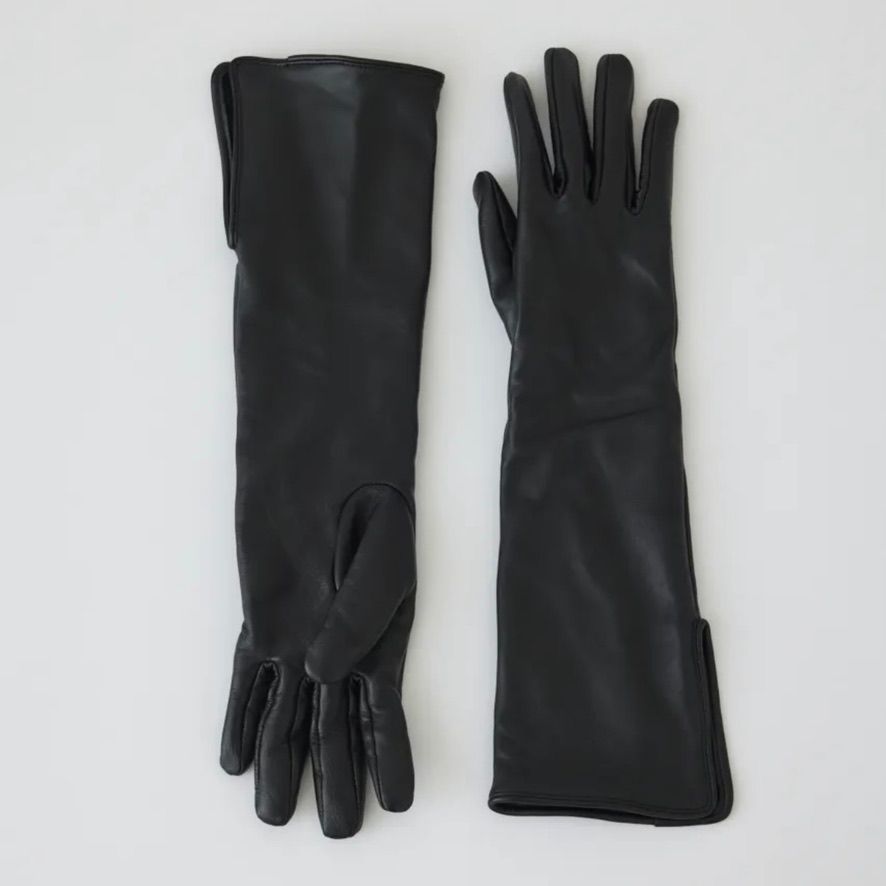 【残り一点】Long Leather Knit Gloves