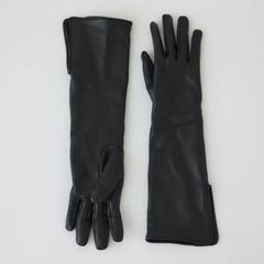 【残り一点】Long Leather Knit Gloves
