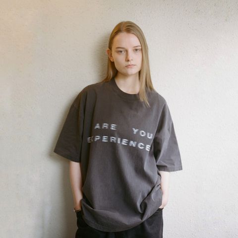 【残り一点】Oversized Garment Dye T-shirt(ARE YOU)