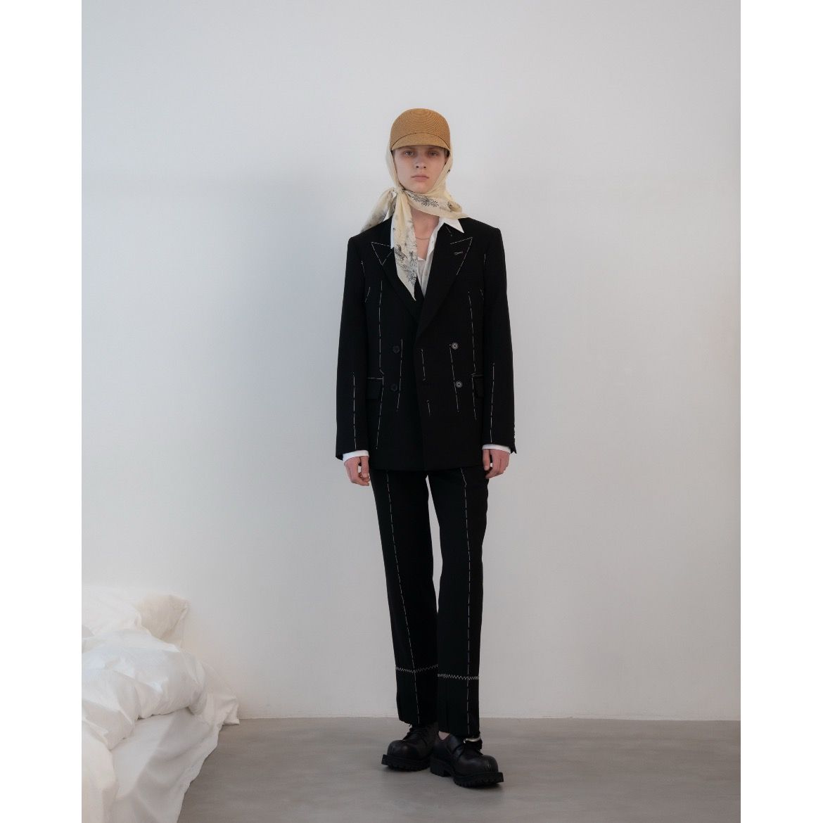 【残り一点】"Hand Stitch" Dress Tailored Jacket