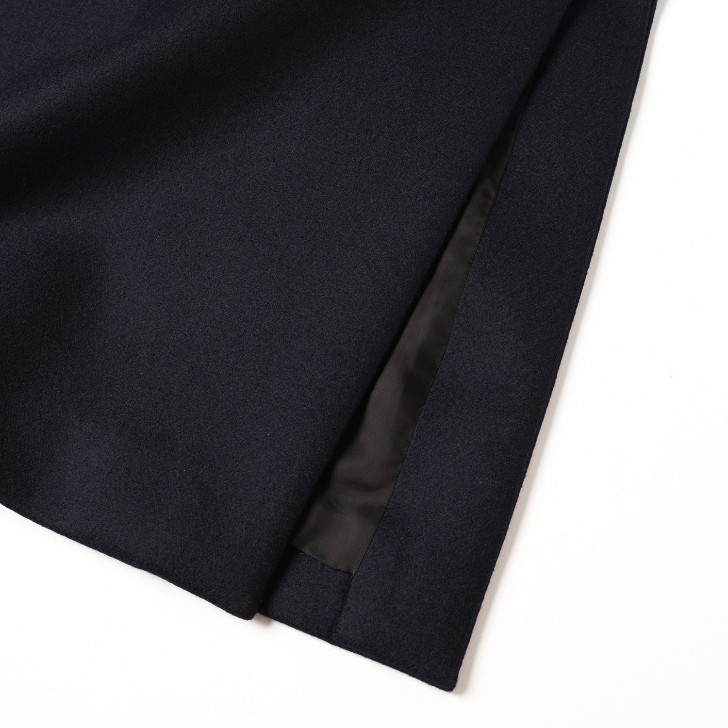 【残り一点】Wool Melton Tie Locken Long Chester Coat