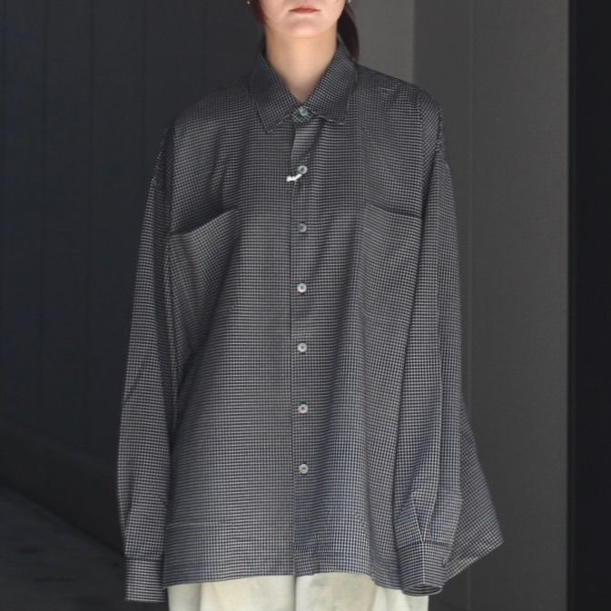 【残り一点】36G Check Balise Shirt