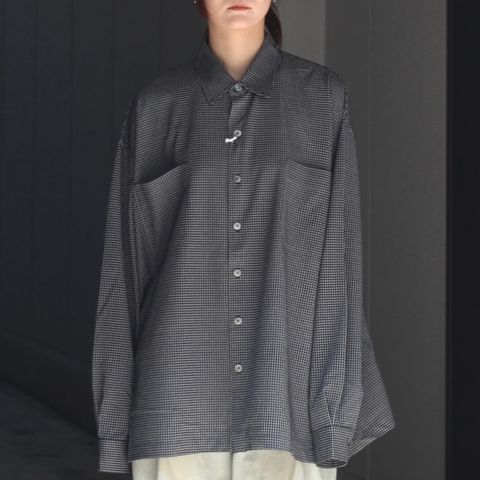 【再販売通知受付可能】36G Check Balise Shirt