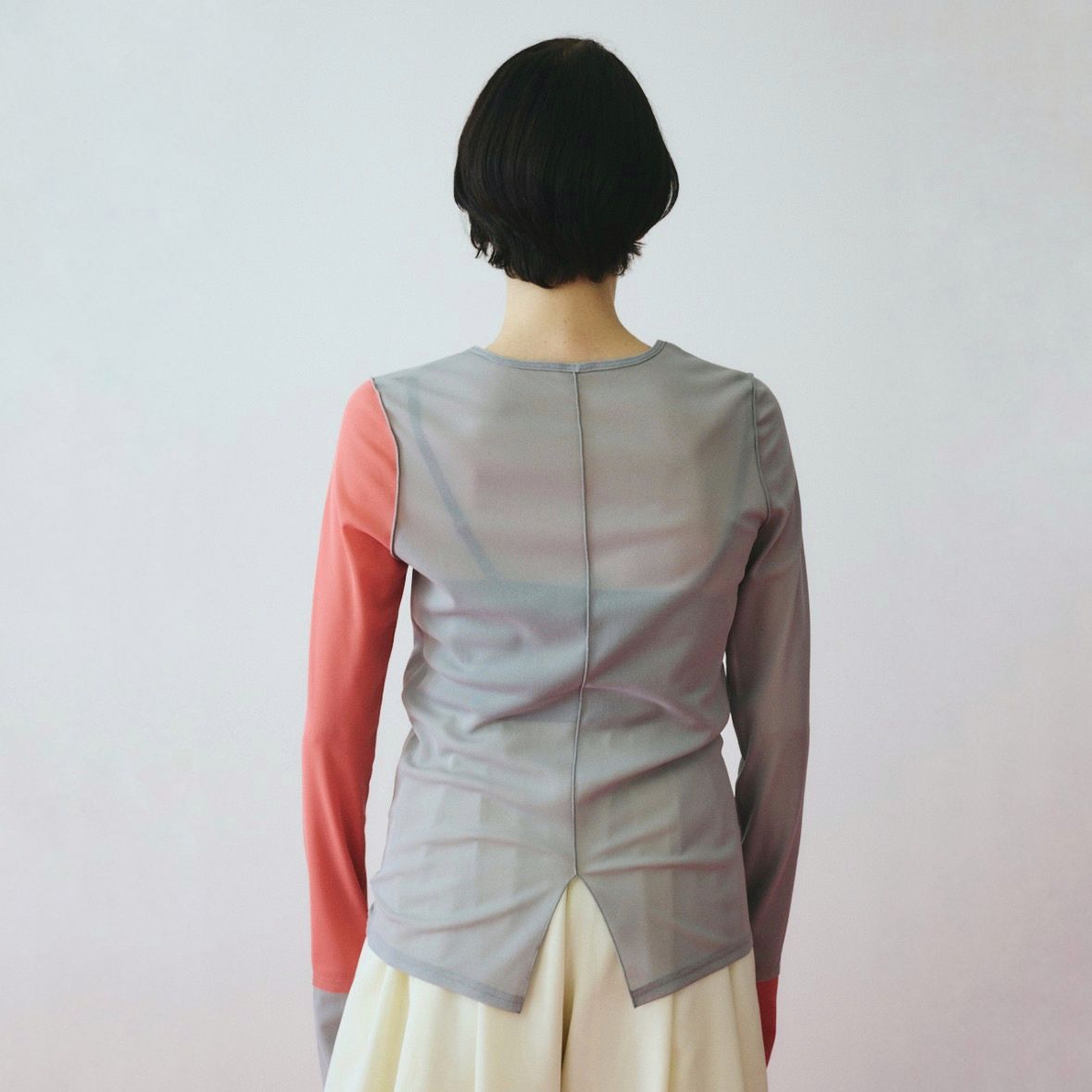 【残り一点】Bi Color Mesh Inner Tops