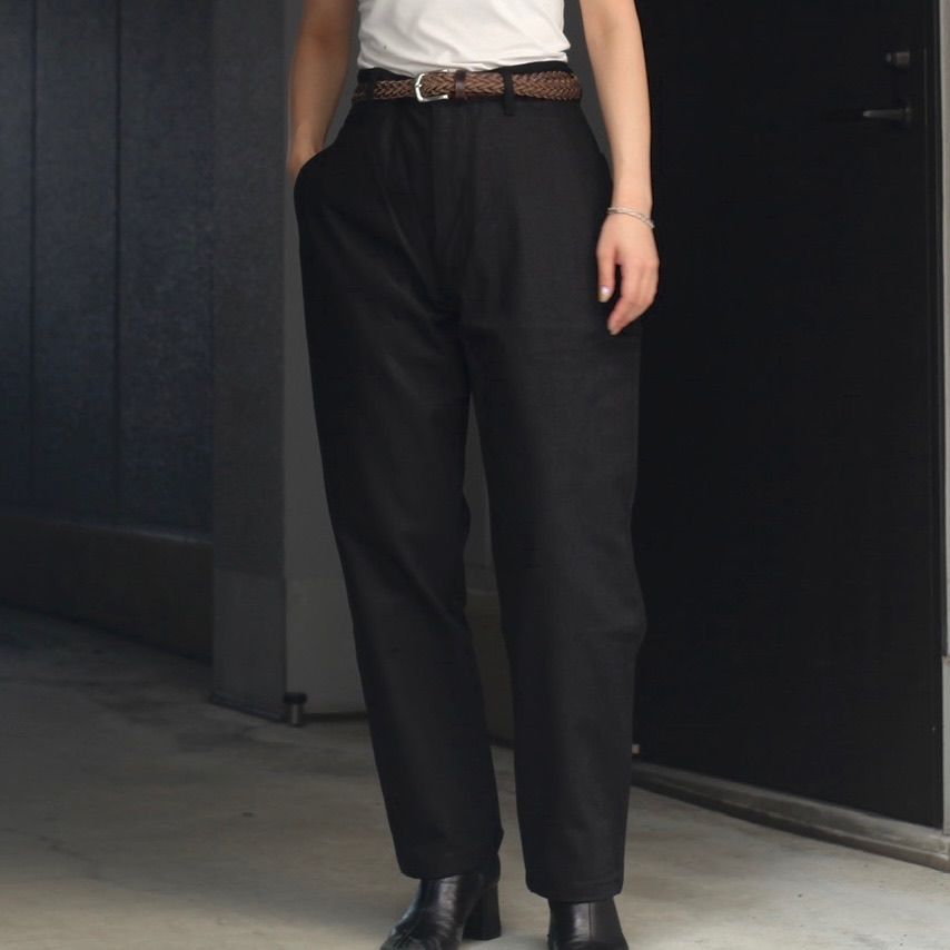 STUDIO NICHOLSON - 【残りわずか】Selvedge Denim Narrow Leg Pant