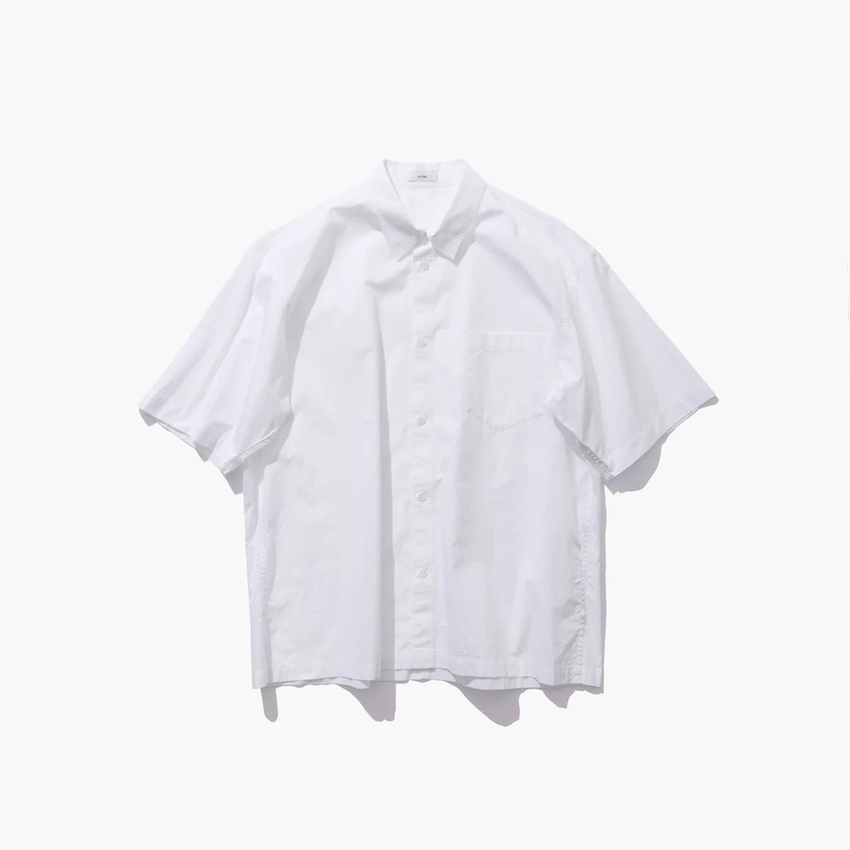 【残り一点】Suvin Broad Washed Half Sleeve Shirt