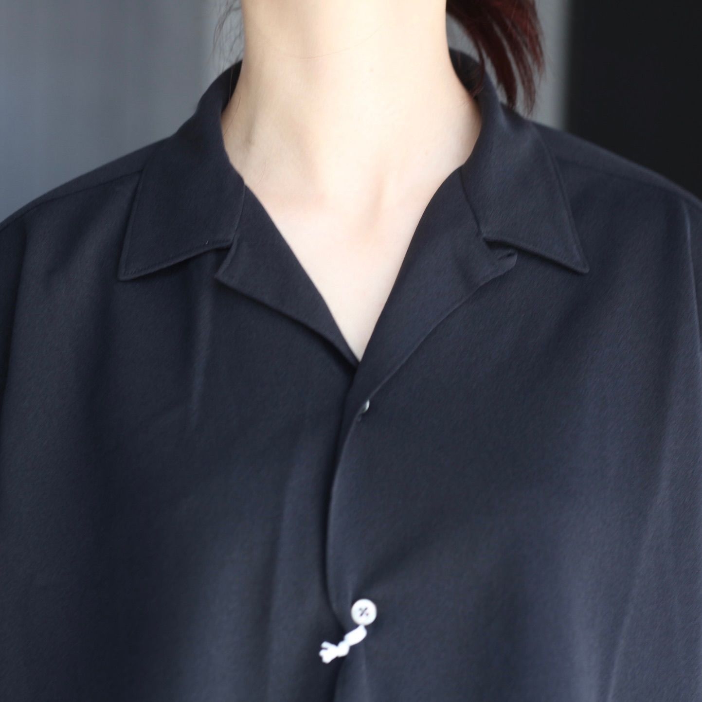 【残り一点】36G Cupro Ether Shirt