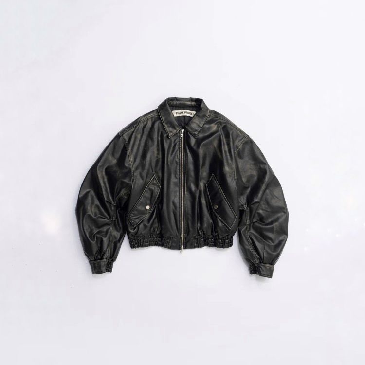 【残り一点】Flight Leather Bomber Jacket
