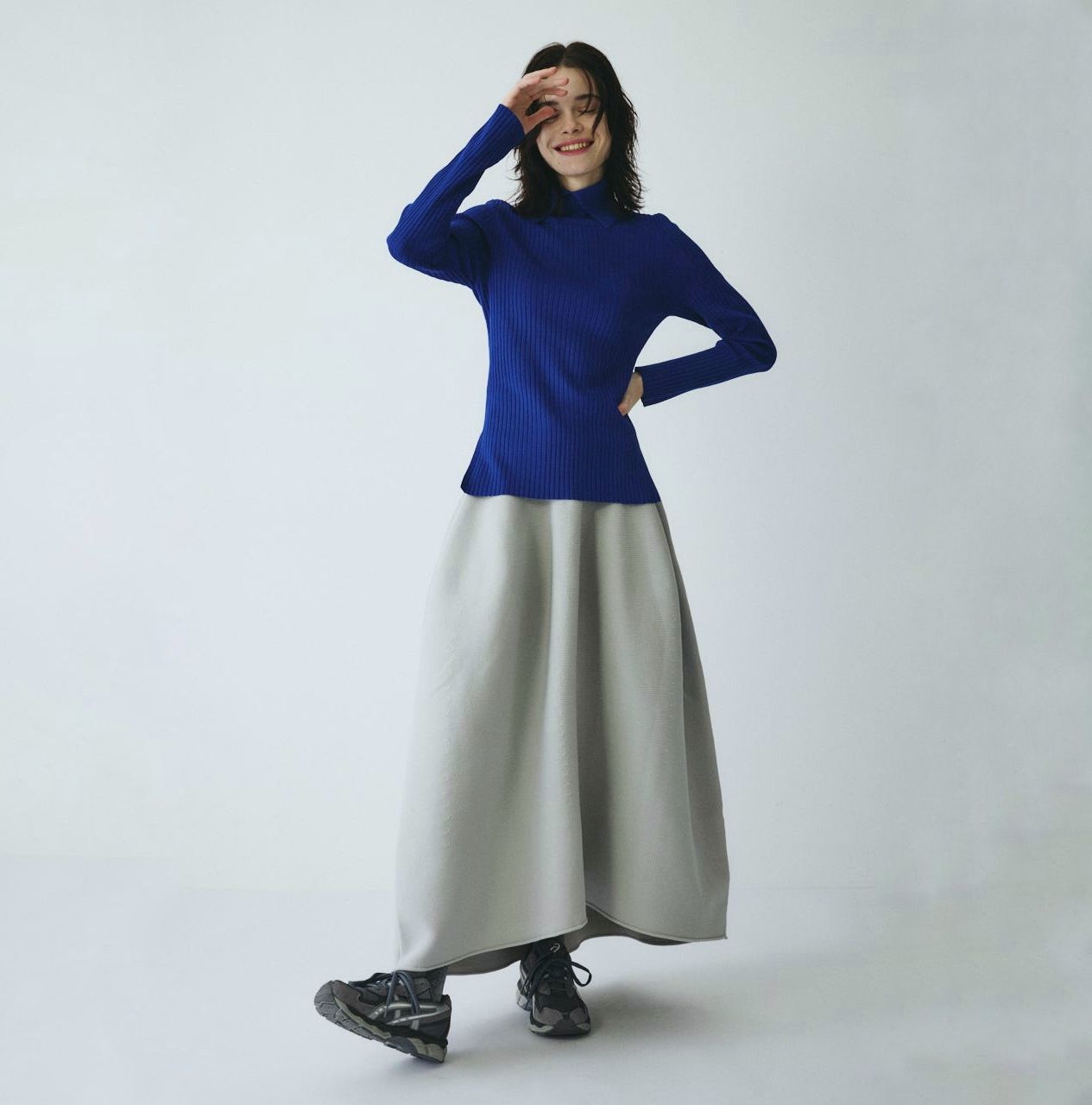 【残り一点】Jersey Volume Knit Skirt