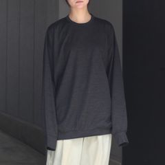 【残り一点】オーバーサイズリラックスウールL/S TEE