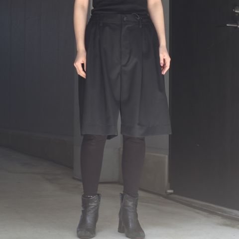 【残りわずか】Wide Easy Short Trousers