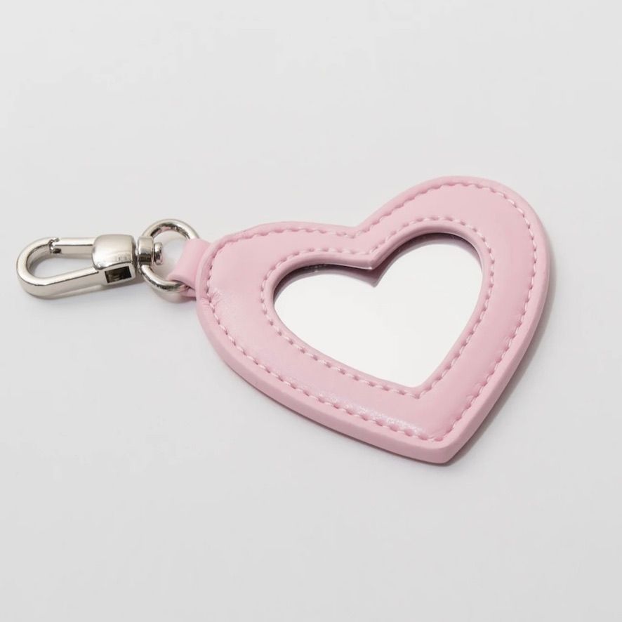 【残り一点】ハートミラー&スクエアケーススマホホルダー