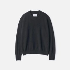【残りわずか】Extra Fine Wool Knit Crew Neck LS