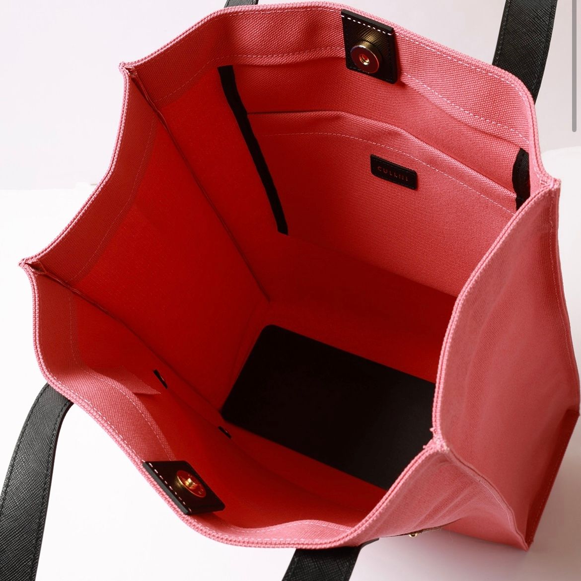 【残り一点】Leather Pocket Canvas Tote