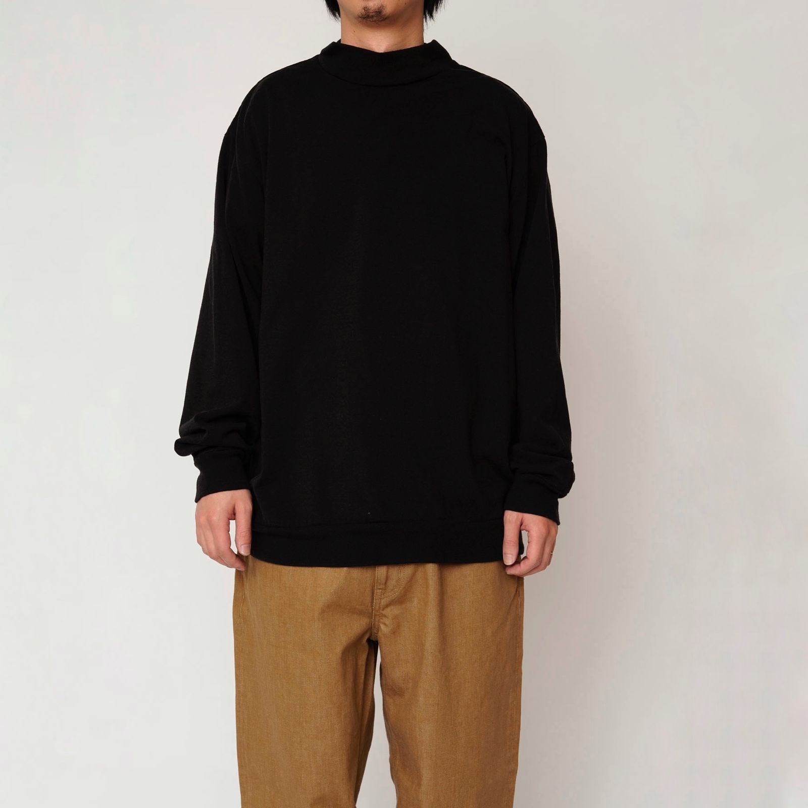 【残り一点】Wool Mock Neck Sweat Shirt