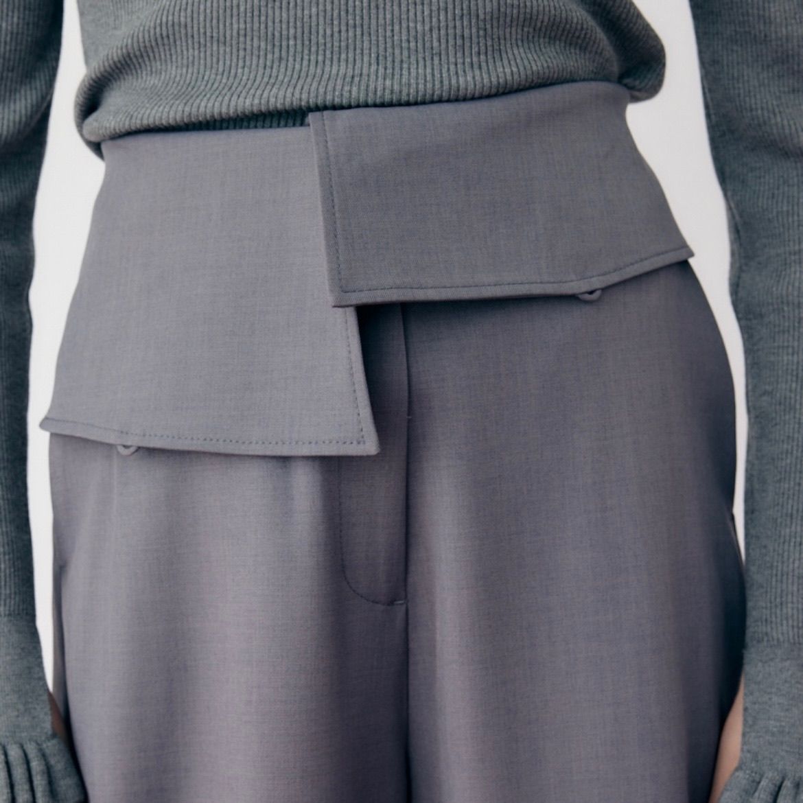 【残り一点】Cocoon Peplum 2way Pants