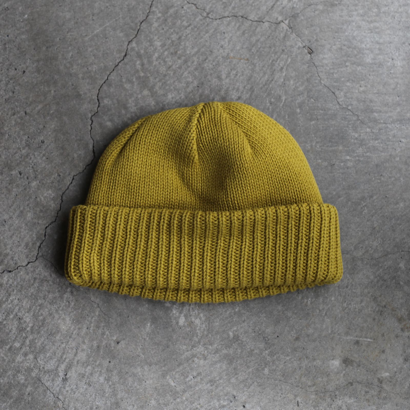 【残りわずか】Knit Cap(YELLOW)