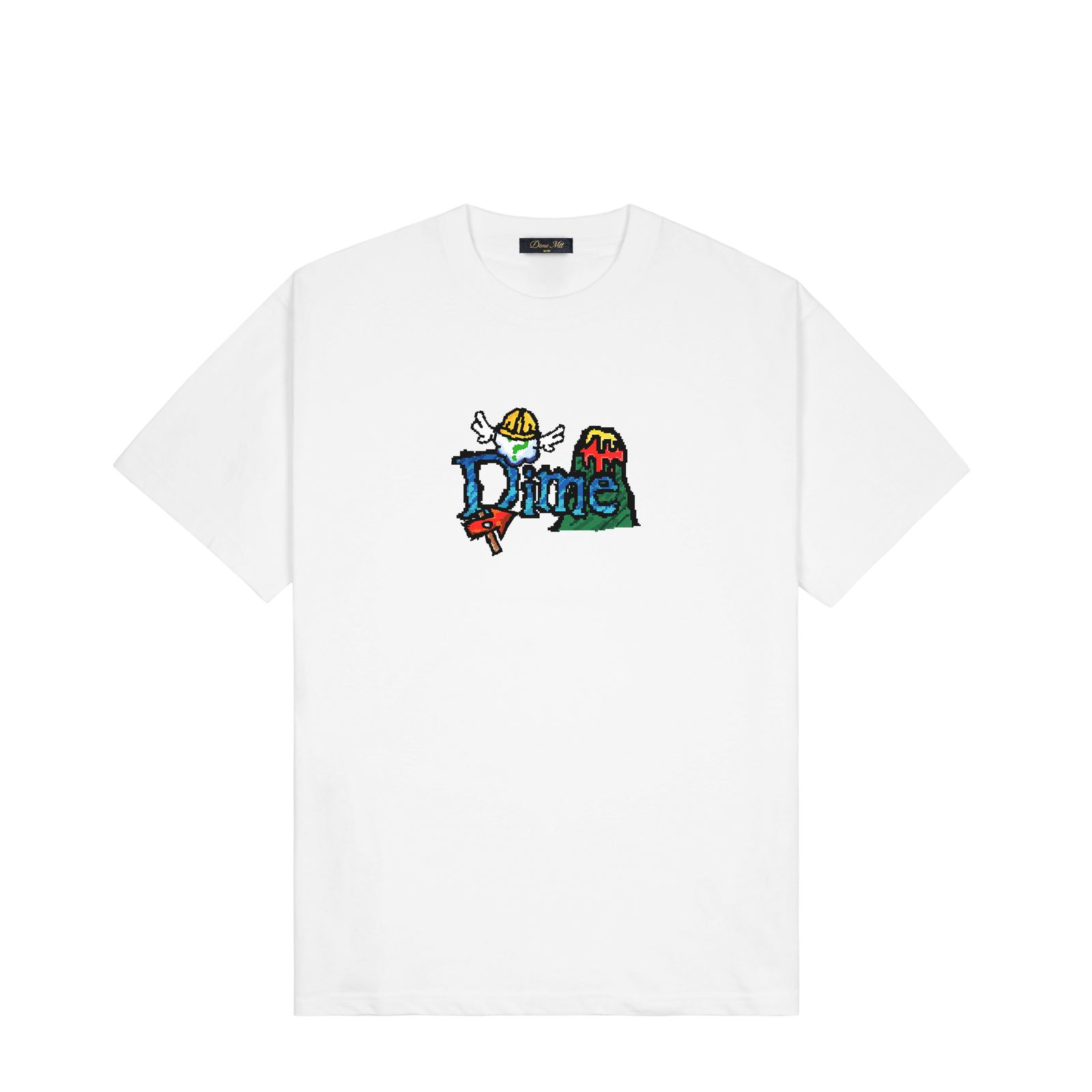 【DIME】Classic Fuzzy ダイム Tシャツ Dime - 【残りわずか】Cursive Small Logo T-Shirt | ACRMTSM