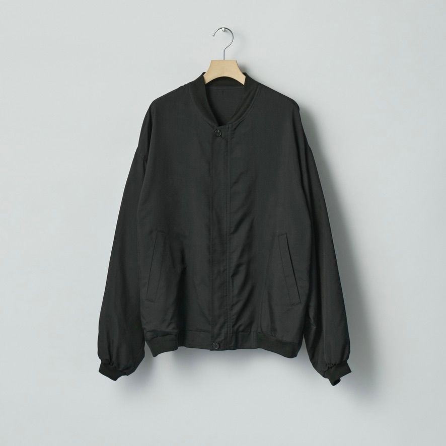 【残り一点】Silk Cupro Twill Light Flight Jacket
