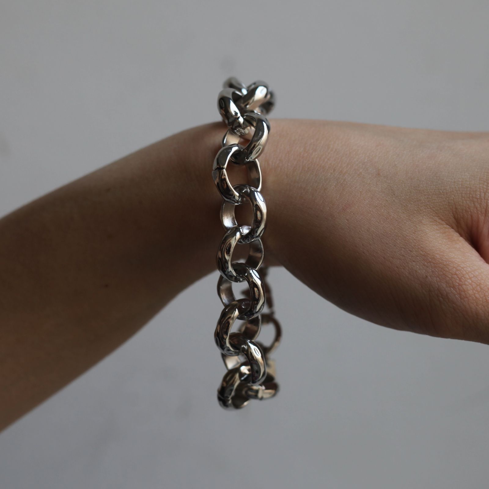 【残りわずか】Cut Chain Bracelet