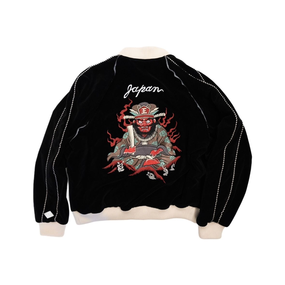 【残り一点】Velveteen Yama King Embroidered Souvenir JKT