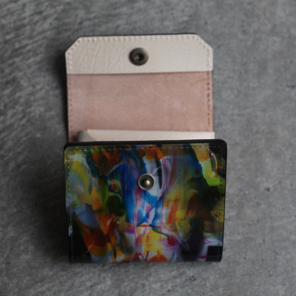 高速配送 macromauro - 【残り一点】Paint Wallet(P) | ACRMTSM ONLINE STORE 財布・ケース・小物入れ