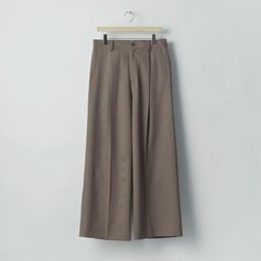 【残り一点】Extra Wide Trousers(2/90 WOOL GABARDINE)