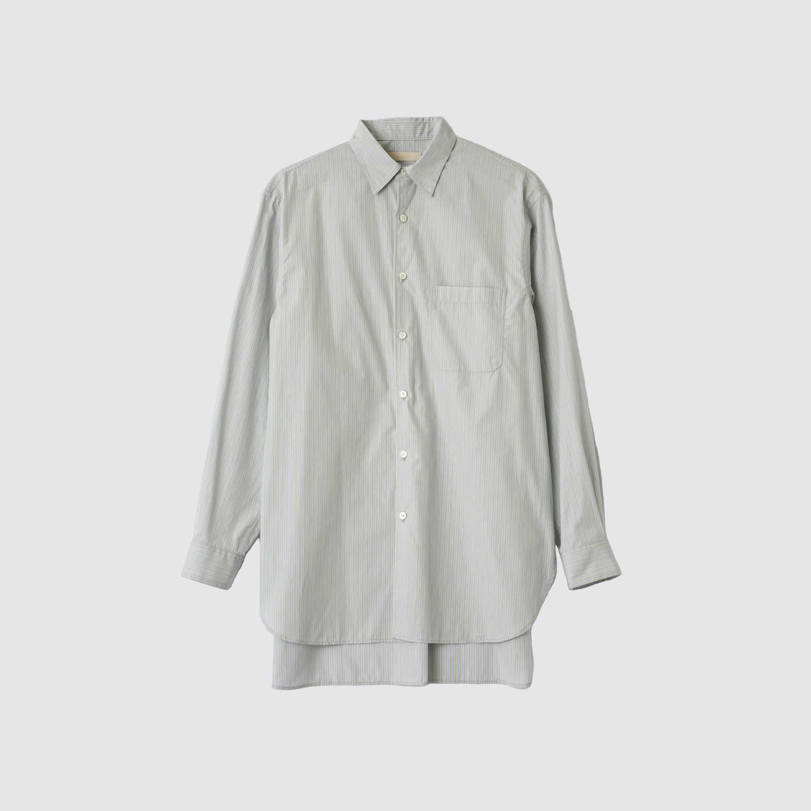 YOKE - 【残り一点】Boxy Stripe Regular Collar Shirt | ACRMTSM