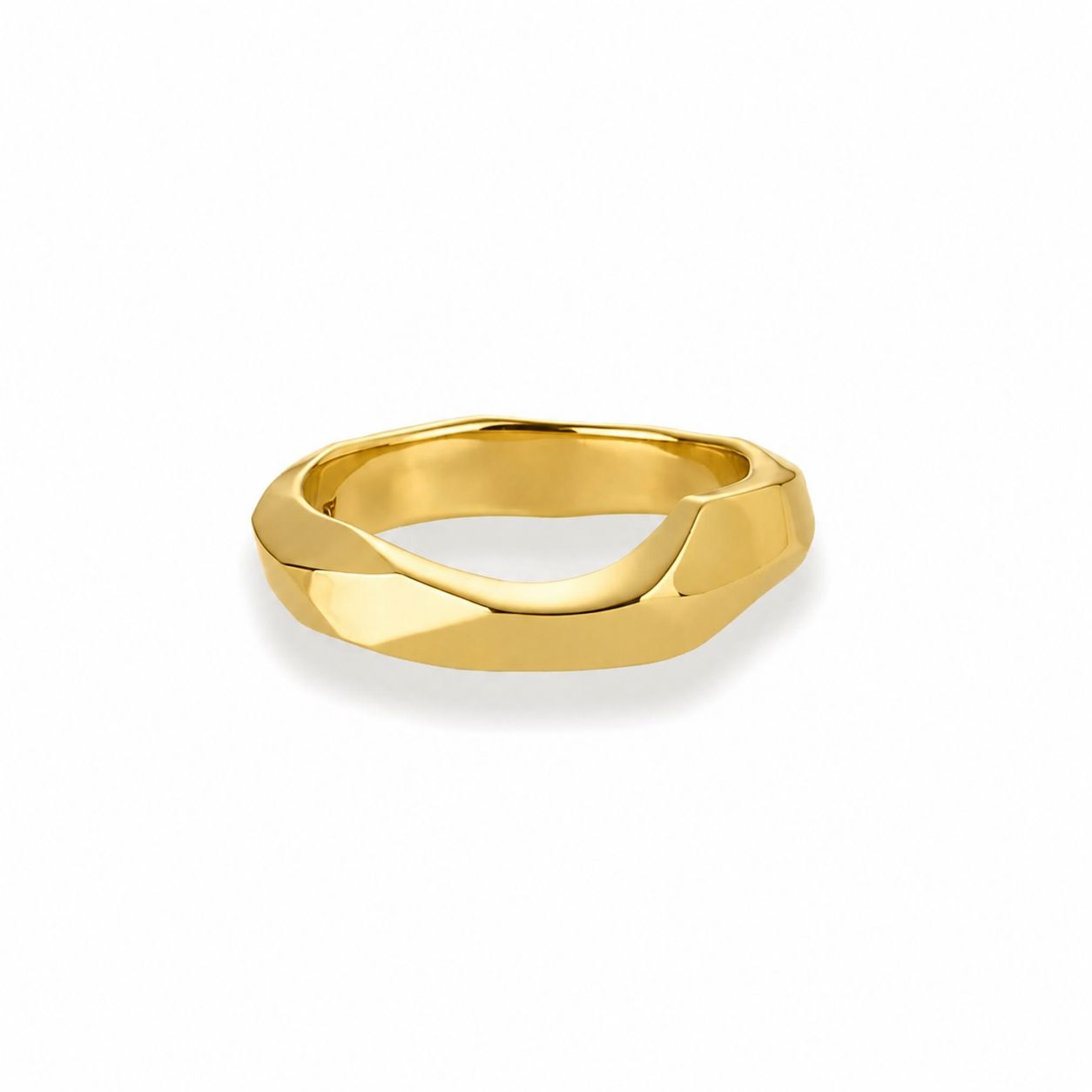 【お取り寄せ注文可能】Chip Ring L(K18 YELLOW GOLD)