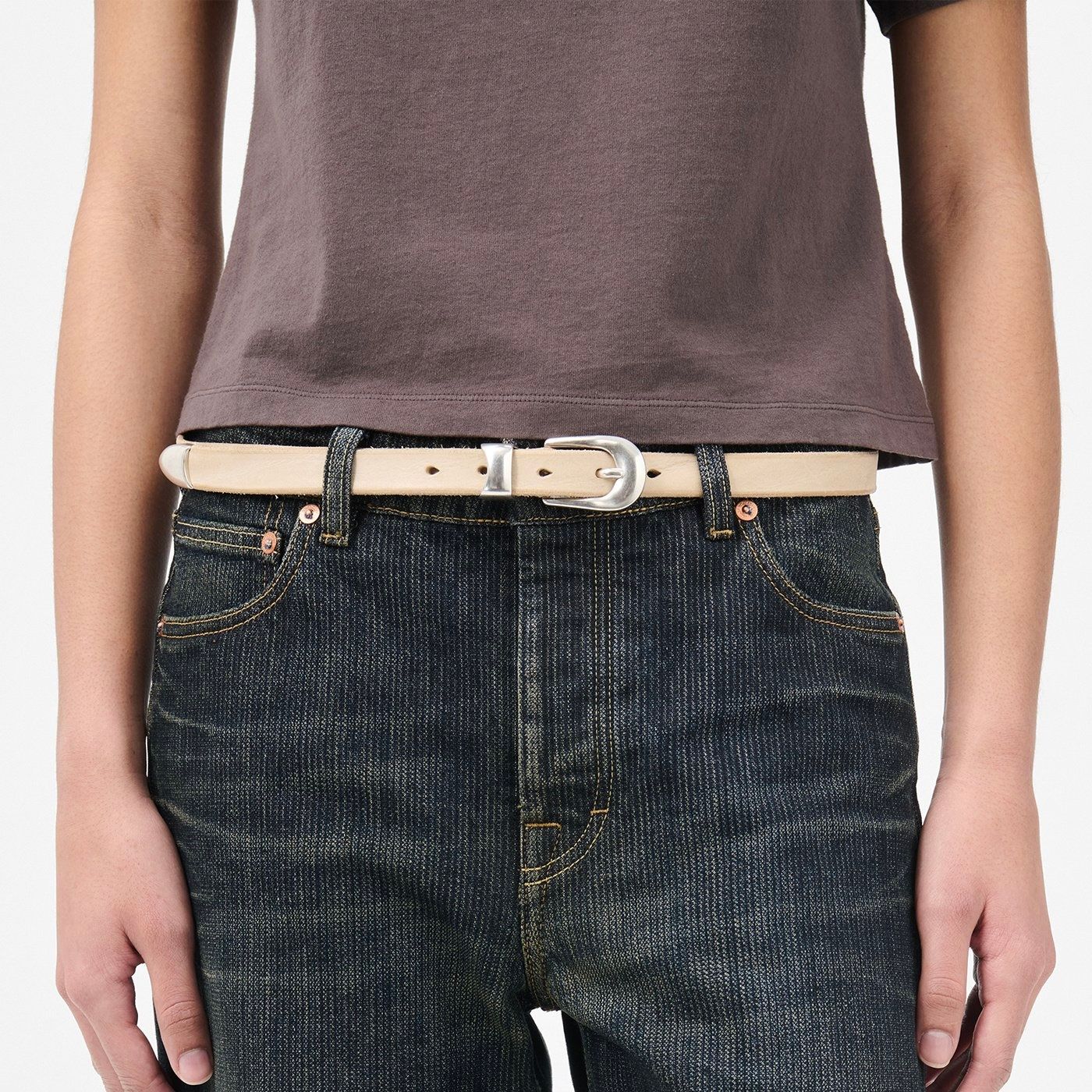 【残り一点】2cm Belt(CHALKY WHITE)