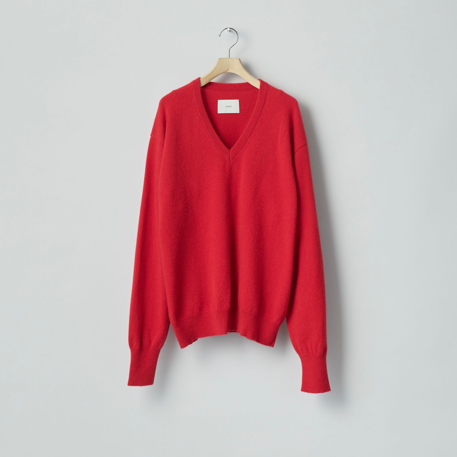 【残り一点】Pure Cashmere Knit V Neck LS