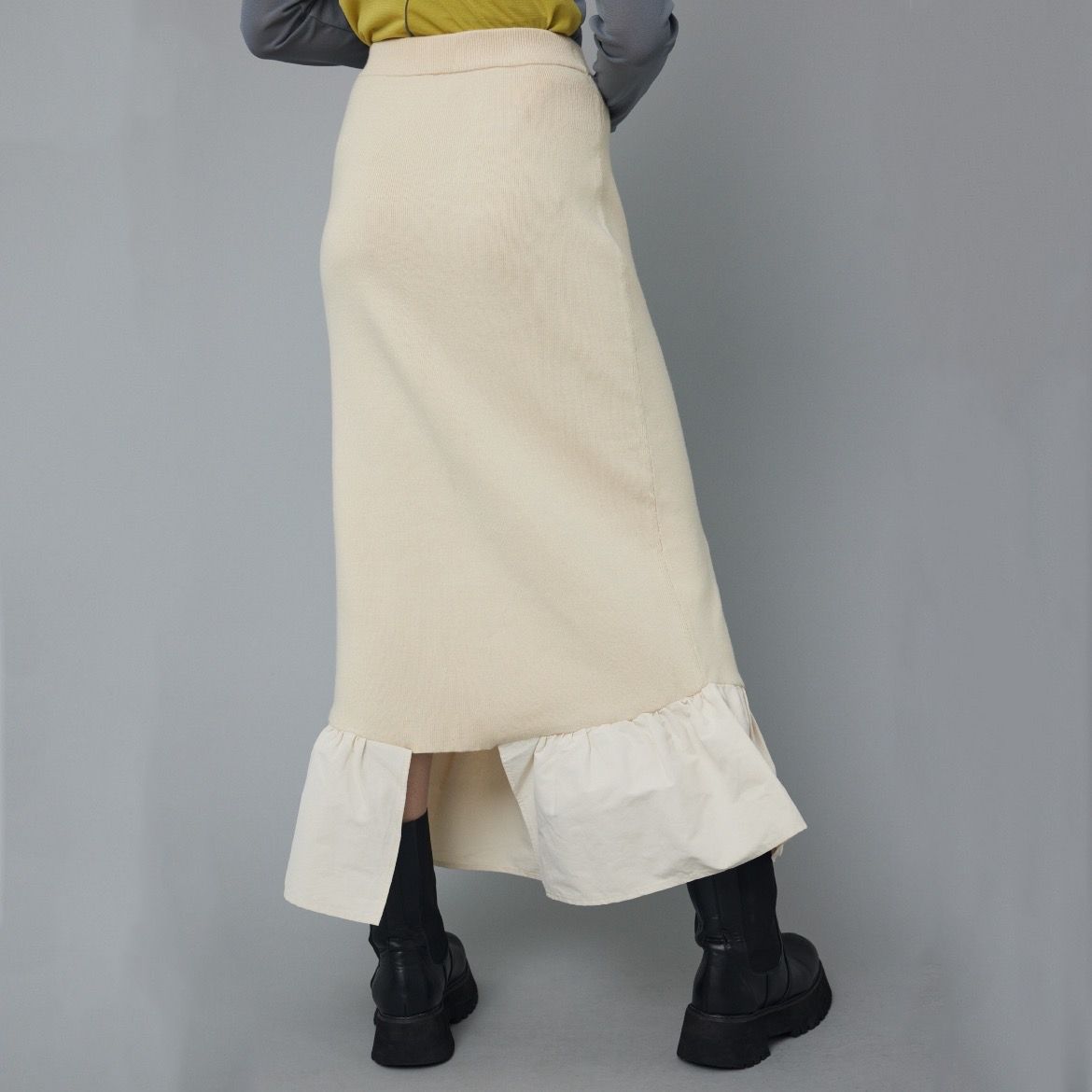 【残りわずか】Knit Frill Skirt