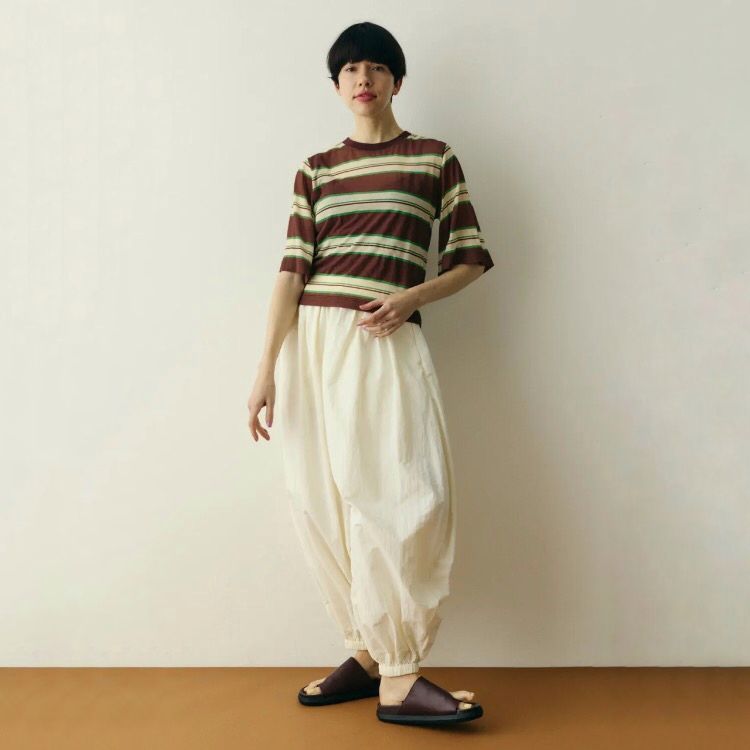【残り一点】Border Half Tops