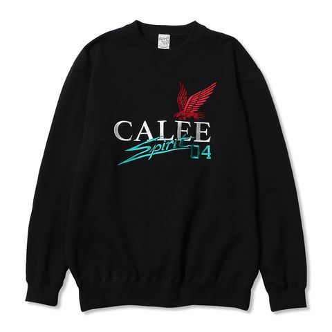 【残り一点】Calee FS Logo Crew Neck SW