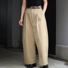 【残りわずか】Deep Pleat Volume Pant(SORTE)