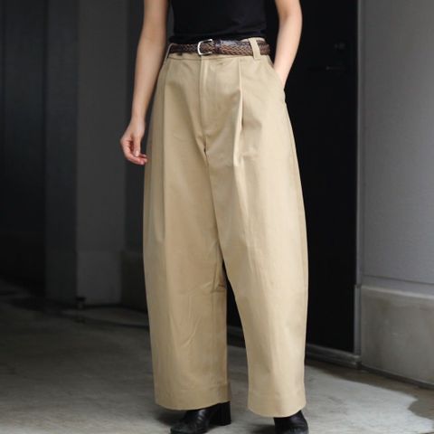 【残りわずか】Deep Pleat Volume Pant(SORTE)