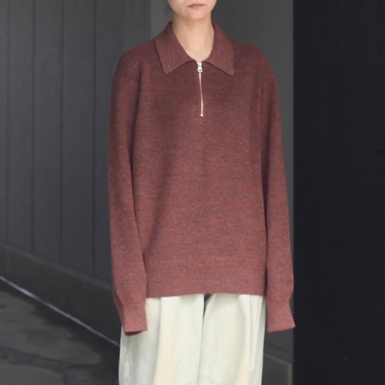 【残り一点】Aze Half Zip-up P/O